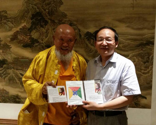 Tulku Gang-jian visiting Peace Temple