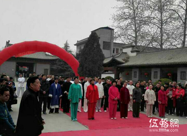 陈氏太极拳掌门人陈小旺祖祠收徒